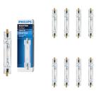 9 Lâmpada Palito 70w Vapor Metálico Philips 3000k RX7S 94v