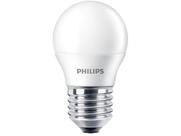 9 Lâmpadas Led 4w Philips Bulbo Mini E27 3000k Luz Quente