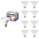 9 Lâmpadas Led 9,5w PAR30 25 Philips 2700k Quente Bivolt