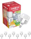 9 Lâmpadas LED de Alta Potência Tipo T 100w Base E27 Bivolt Cor da Luz 6500k Branco Frio Ourolux