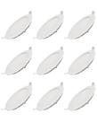 9 Luminária Led Ourolux Embutir Redondo 24w Bivolt 2700k