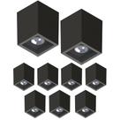 9 Luminária Sobrepor Boxit Par20 Preto E27 Save Energy 9 Luminária Sobrepor Boxit Par20 Preto E27 Save Energy