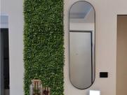 9 Mini Painéis de Buxo Grama artificial Placas 25x25 Decore seu ambiente de maneira fácil e rápida com placas verdes DE27095