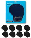 9 Mouse Pad com apoio Gel Multilaser