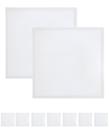 9 Painel Led Quadrado Slim 62x62 48w Bivolt Luz 4000k 9 Painel Led Quadrado Slim 62x62 48w Bivolt Luz 4000k