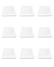 9 Painel LED Sobrepor Quadrado Ourolux 32W Branco Frio Bivolt