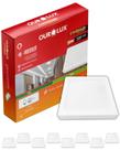 9 Painel Plafon com Sensor De Presença Quadrado 18w Luz 6500K Branco Frio Ourolux Sobrepor Biv 9 Painel Plafon com Sensor De Presença Quadrado 18w Luz 6500K Branco Frio Ourolux Sobrepor Biv