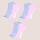 9 Pares Meia Cano Curto Sapatilha Feminino Original Nf