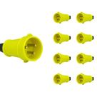 9 Plug Industrial 32A Steck Linha Brasikon 2P+T 100/130V 9 Plug Industrial 32A Steck Linha Brasikon 2P+T 100/130V