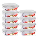 9 Pote de Vidro p/ Marmita Forno Freezer Airfryer 640ML c/ Tampa 9 Pote de Vidro p/ Marmita Forno Freezer Airfryer 640ML c/ Tampa
