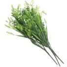 9 Ramos Decoração Arranjo Flor Planta Artificial Buquê Plástico Floral 5 Ramos Cada 44cm