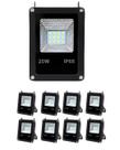 9 Refletor Led 20w Bivolt Ip66 Branco Frio 6000k