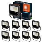 9 Refletores Led 26w Bivolt Preto 5000k Ledvance 7022694
