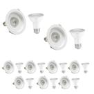 9 Spot Embutir Recuo Par20 + 1 Lâmpada PAR20 LED 6W 2700K 9 Spot Embutir Recuo Par20 + 1 Lâmpada PAR20 LED 6W 2700K