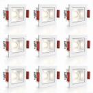 9 Spot Micro Dowlight Embutido Led Quadrado Mini Sala Bet88 9 Spot Micro Dowlight Embutido Led Quadrado Mini Sala Bet88
