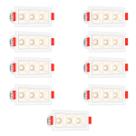 9 Spot Mini Triplo Downlight Led Embutir Varanda Bet91 9 Spot Mini Triplo Downlight Led Embutir Varanda Bet91