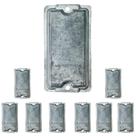 9 Tampa P/condulet Múltiplo Cega 1 1/2 Polegada Sieg