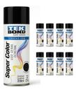 9 Tinta Aerossol Preto Fosco Tekbond
