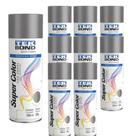 9 Un Tinta Spray Grafite 350ml 250g Alta Fixacao Tekbond