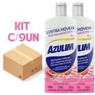 9 Unid. Lustra Móveis Azulim 200ml Floral Multi Superfícies