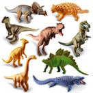 9 Unidades Brinquedo Dinossauro em Vinil Realista Cometa 9 Unidades Brinquedo Dinossauro em Vinil Realista Cometa