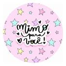 90 Adesivos 4cm Frases Um Mimo Para Você