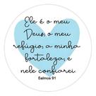90 Adesivos Agradecimento Cliente Frases Biblicas Ele É O Meu Deus