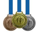 90 Medalhas Vôlei Metal 44mm Ouro Prata Bronze