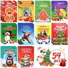 90 peças de livros de colorir de Natal para crianças: sacos de presentes de Natal, meias, presentes, lembrancinhas, suprimentos divertidos de Natal 90 peças de livros de colorir de Natal para crianças: sacos de presentes de Natal, meias, presentes, lembrancinhas, suprimentos divertidos de Natal