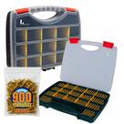 900 Parafusos Madeira Philips Chipboard Sortidos e Maleta