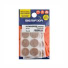 9324 feltro ades marrom redondo 20mm - bemfixa