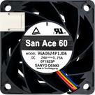 9GA0624P1J06 SUNON 24V 0.75A 18W 4 Fios 4P 60X60X38 B3 9GA0624P1J06 SUNON 24V 0.75A 18W 4 Fios 4P 60X60X38 B3