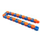 9pc colorido quebra-cabeça sensorial fidget brinquedos alívio do estresse girar e dar forma 24 bits