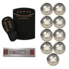 9x led 10w tholz + fonte 120w + basic smartpool
