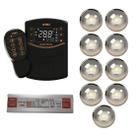 9x led 10w tholz + fonte 120w + smartpool