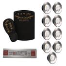 9x led slim 10w tholz + fonte 120w + basic smartpool
