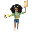 A ativista infantil Doll Lottie Mari Copeny de 7 polegadas com roupa e acessórios. A ativista infantil Doll Lottie Mari Copeny de 7 polegadas com roupa e acessórios.
