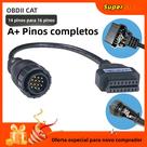 A +-cabo adaptador de Sprinter Pin completo, 14 a 16 pinos para Obdii Obd2, Obd 2, 16 pinos