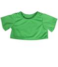A camiseta verde Teddy Bear Clothes serve para bichos de pelúcia de 14 a 18 polegadas