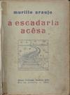 a escadaria acesa
