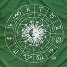 A Legítima Toalha Zodiaco P Jogos Cartas 70x70cm Verde