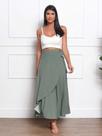 A-Lows A&L saia envelope de bolinho verde millitar