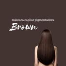 A Máscara Capilar Pigmentada Brown Tróia hair 150g