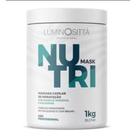 A Melhor Mascara de Hidratação Nutri e Sela os fios Profissional 1kg- Luminositta
