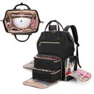 A mochila organizadora de esmaltes BAFASO contém 56 garrafas