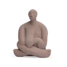 A Negra Escultura Contemporânea em Poliresina 17cm Mart Collection