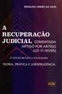 A Recuperação Judicial - Comentada Artigo por Artigo (Lei 11.101/05) - DEL REY LIVRARIA E EDITORA