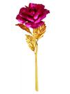 A Rosa Encantada Golden Rose Pink Presente dia dos Namorados - Amor Lindo