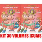 A Roupa Nova Do Rei Livro Para Pintar Kit C/30 Lembrancinha