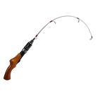 A vara de pesca no gelo AGOOL inclui gabaritos, iscas, bobbers e linha